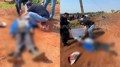ASESINARON A UN HOMBRE EN LA COMPAÑÍA TARUMA