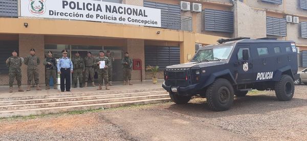 Entregan segundo vehículo blindado en Concepción - Nacionales - ABC Color