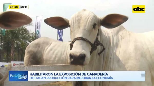 Habilitaron la exposición de ganadería - ABC Noticias - ABC Color