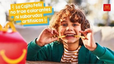 La Cajita Feliz de McDonald’s: ahora sin colorantes ni saborizantes artificiales