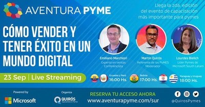 La Nación / Banco Basa apoya charla virtual de Aventura Pyme