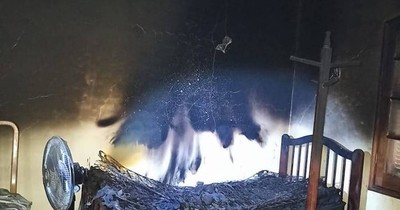 La Nación / Queman estancia en Concepción y atribuyen a la ACA-EP