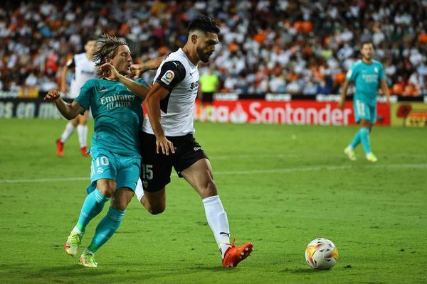 El Valencia no aguantó al Real Madrid - Fútbol - ABC Color