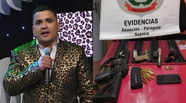 Detienen a "abogado Leopardo” con arma de guerra tras realizar disparos al aire - Noticiero Paraguay
