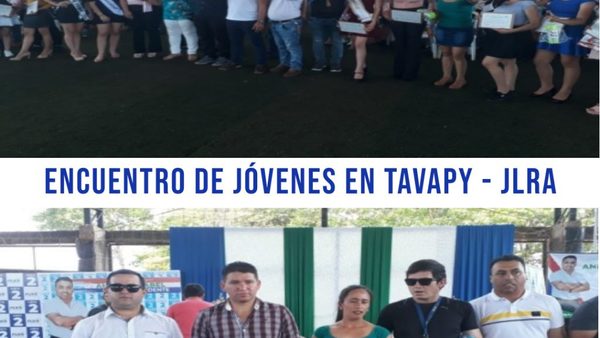 MULTITUDINARIO ENCUENTRO POR EL  DÍA DE LA JUVENTUD EN TAVAPY