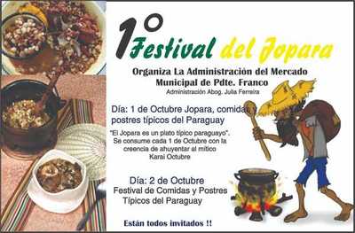 Preparan “Festival del Jopara” en el mercado municipal franqueño - La Clave