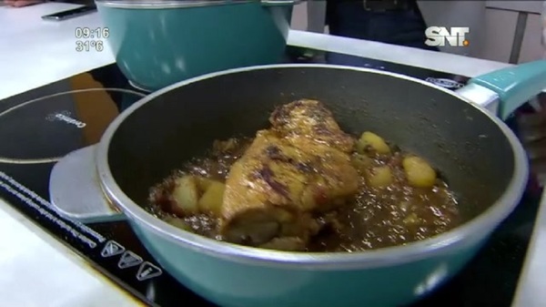 Cocina LMCD: Lomo de cerdo UPISA a la provenzal con reducción de verduras - SNT