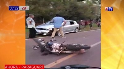 Motociclista muere tras chocar contra una camioneta en Acahay | Noticias Paraguay
