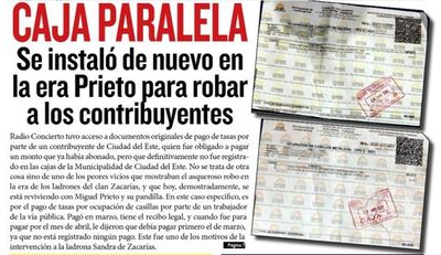 Caja Paralela en CDE: Advierten a quienes pagaron impuesto inmobiliario hace 15 días atrás