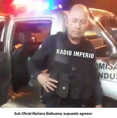 Ciudadano brasileño acusa a efectivo policial por agresión