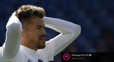 Chicago Fire marginó a Gastón Giménez por 'violar reglas del equipo'