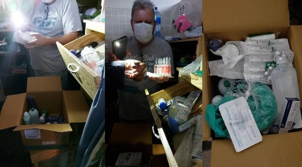 Diario HOY | Vendían medicamentos con sello de IPS en carpa de familiares: desbaratan red ilegal