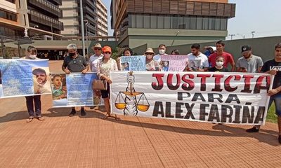 Familiares de Alex Fariña piden cárcel para conductor borracho que lo mató