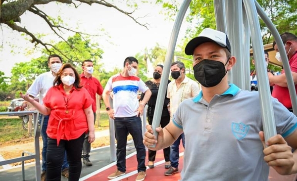 Diario HOY | Inauguran plaza deportiva en Ypacaraí