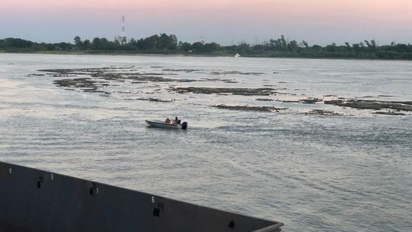 El río Paraguay está a 2 cm de igualar su peor bajante por segundo año consecutivo