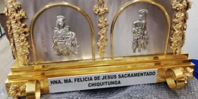 Reliquias de Chiquitunga llegan este martes - Noticiero Paraguay