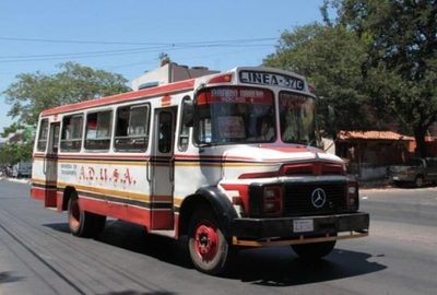 Si no reciben subsidios, buses internos de Asunción cobrarán G. 3.300 desde el miércoles