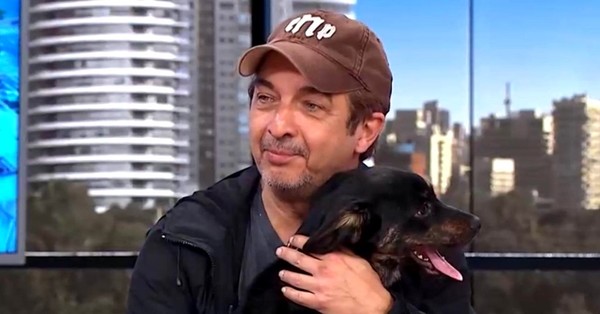 Ricardo Darín encontró un perro en la calle y apareció en la TV para ubicar al dueño - SNT