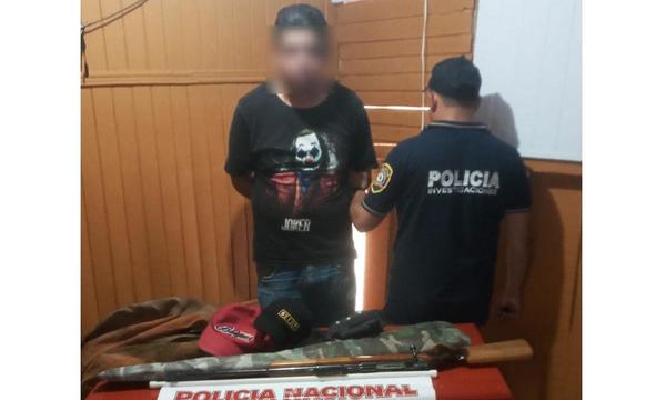 Recuperan arma de fuego y varios otros objetos denunciados como robados – Prensa 5