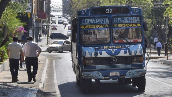 Municipalidad de Asunción insiste en que no aumentará precio del pasaje - Nacionales - ABC Color