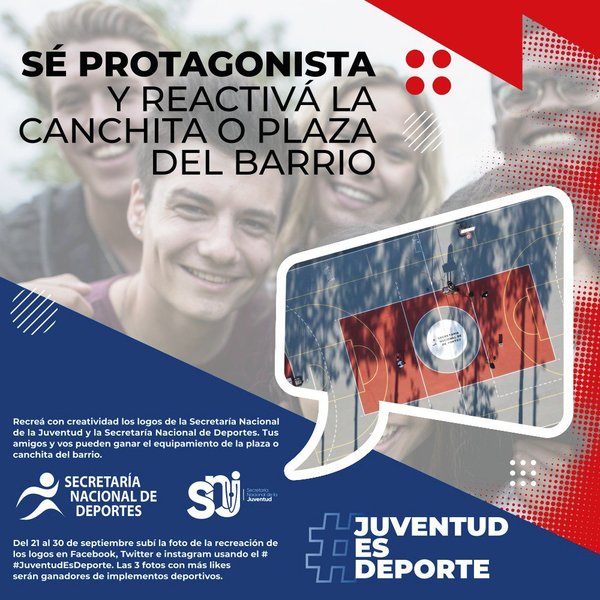 Secretarías de Juventud y Deportes lanzan concurso para revitalizar plazas y canchas - El Trueno