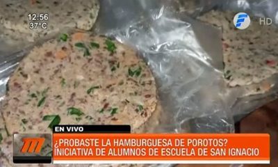 ¿Probaste la hamburguesa de porotos? | Telefuturo