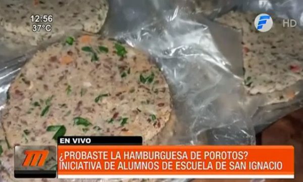 ¿Probaste la hamburguesa de porotos? | Telefuturo