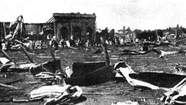 Hace 95 años Encarnación era devastada por un tornado