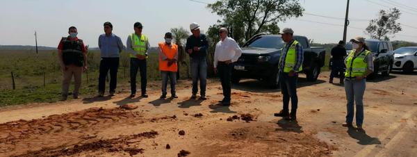 Obras viales en departamento de San Pedro con importantes avances - .::Agencia IP::.
