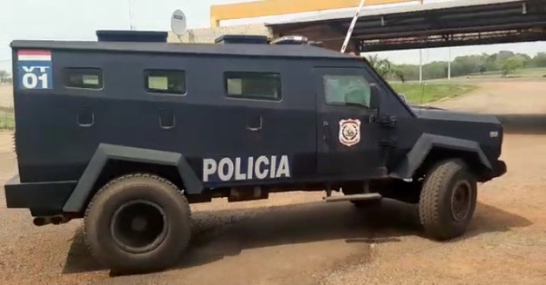 Devuelta se encuentra operativo el camión blindado de la policía