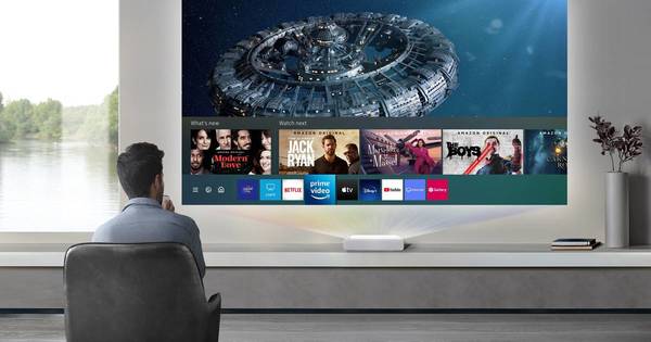 La Nación / Samsung Paraguay presentó en CDE el proyector láser 4K de alcance ultracorto