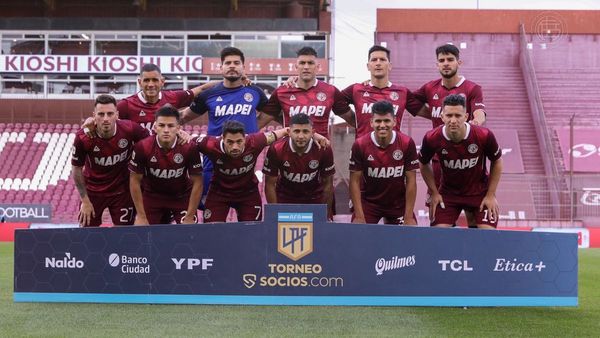 El Lanús de Jorge Morel pierde la punta