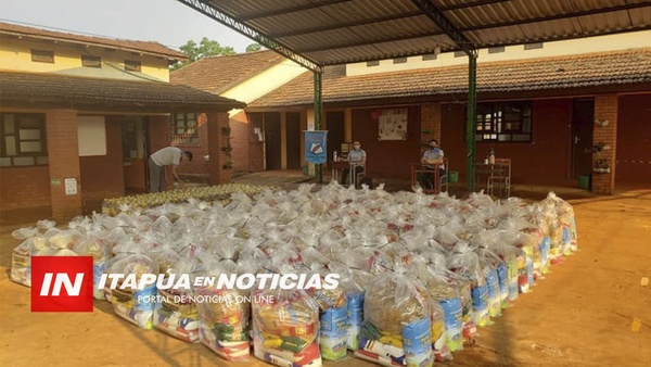 INICIÓ LA QUINTA ENTREGA DE KITS DE ALIMENTOS A FAMILIAS DE ESCOLARES.