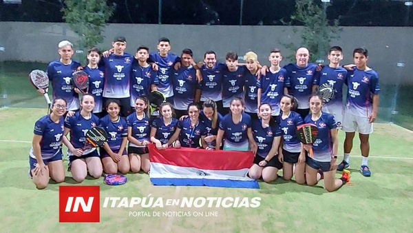 SELECCIÓN DE PADEL PARAGUAYA YA ESTÁ EN EL MUNDIAL DE MÉXICO