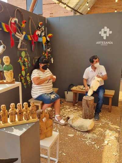 Preparan muestra de artesanías sobre aves y flora del Paraguay | Ñanduti