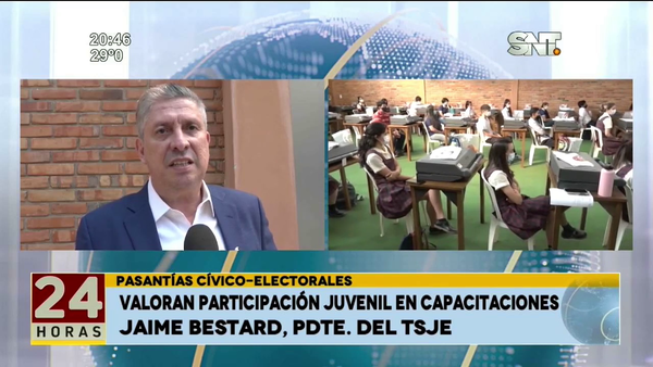 Pasantía cívico-electorales: Valoran participación juvenil en capacitaciones. - SNT