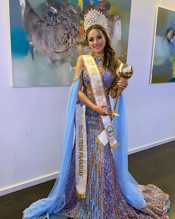 Paraguaya fue coronada como estrella adolescente universal | OnLivePy