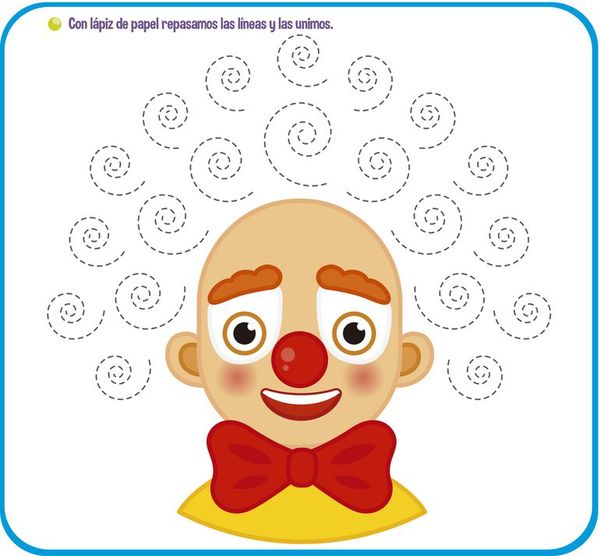 Ponemos cabello al payaso - Escolar - ABC Color