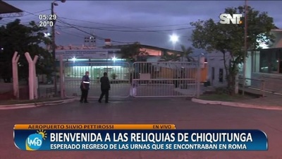 Bienvenida a las Reliquias de la Beata Chiquitunga - SNT