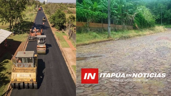 ANDRES MOREL HIZO UN RECORRIDO DE ANTES Y DESPUES DE LA REHABILITACIÓN ASFÁLTICA.