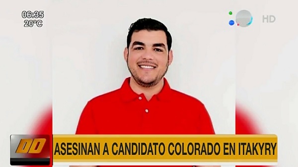 Candidato muere baleado tras disputa por “polca colorada”