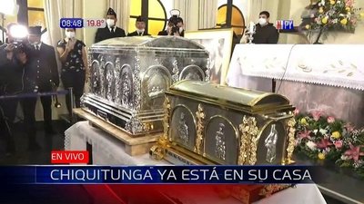 Reliquias de Chiquitunga ya está en el Monasterio de las Carmelitas Descalzas | Noticias Paraguay