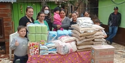 Ministerio de Desarrollo continúa con la entrega de alimentos a comedores - Noticiero Paraguay