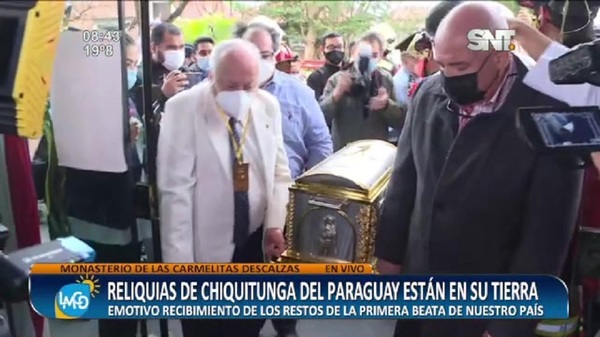 Reliquias de Chiquitunga ya están en el Oratorio de las Carmelitas Descalzas - SNT