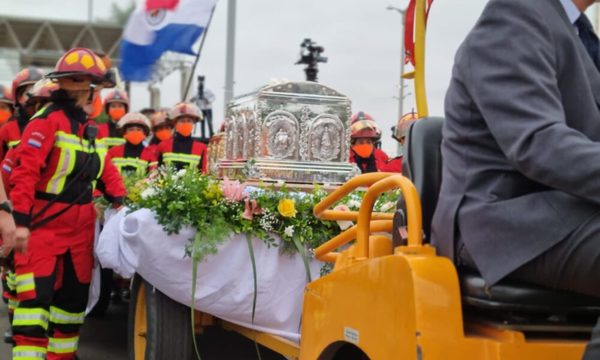 Las reliquias de la beata Chiquitunga ya se encuentran en Paraguay