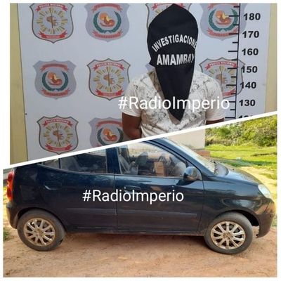 Vehículo robado en Jardín Aurora fue recuperado en Yby Yaú