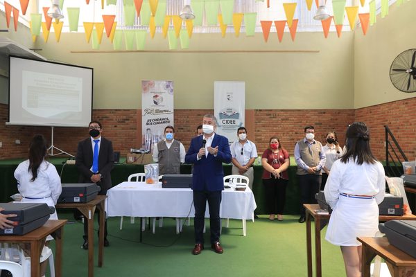 Presidente del TSJE agradece acompañamiento de estudiantes al proceso electoral - .::Agencia IP::.