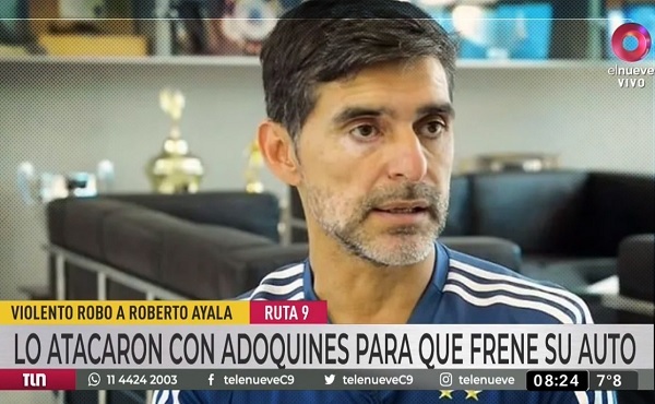 Exdefensor argentino sufre violento asalto