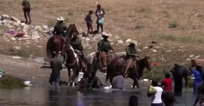 Polémica en Estados Unidos: Patrulla Fronteriza repele a inmigrantes haitianos a latigazos - SNT