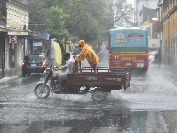 Seis departamentos en alerta por tormentas eléctricas - Nacionales - ABC Color